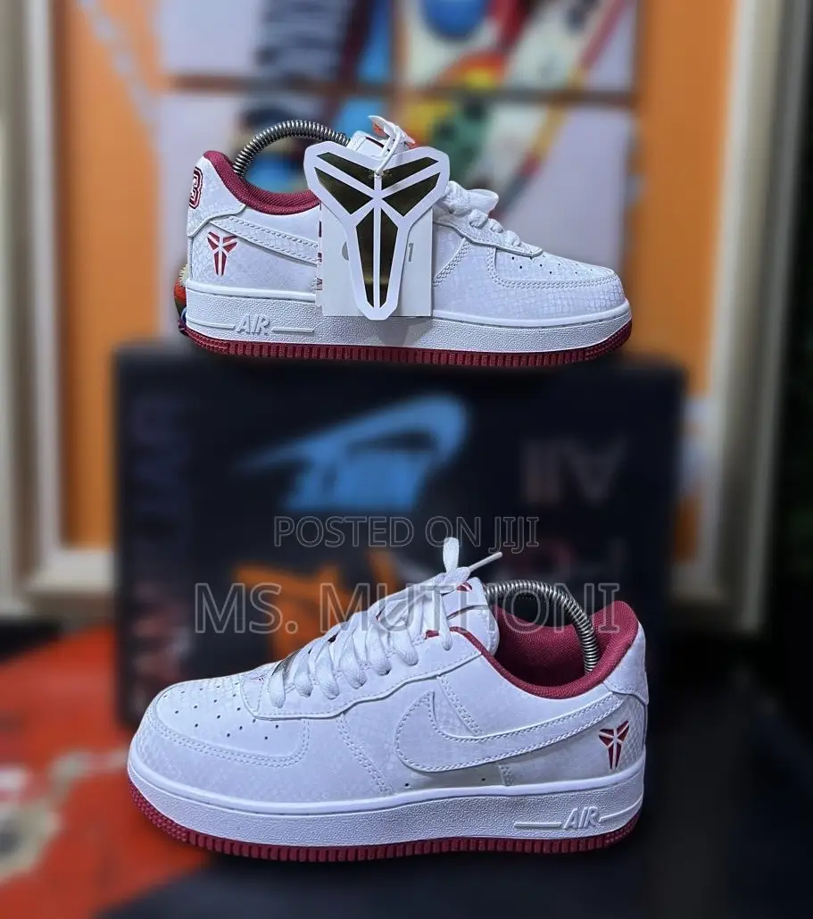 Nike Air Force 1 Low Featuring a Unique "Kobe" Inspired Design. 37-45