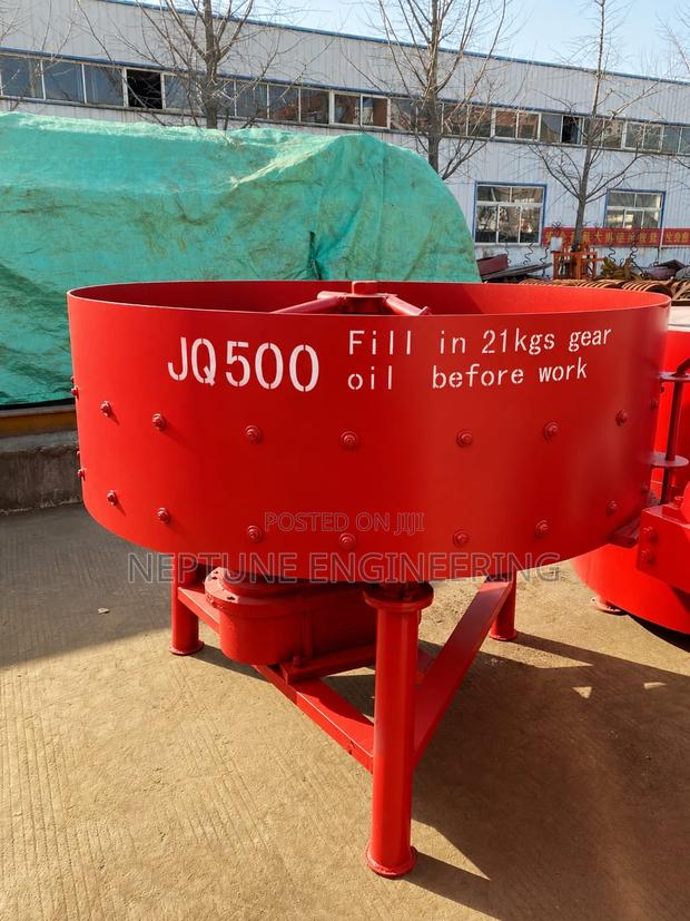 Heavy Duty Pan Mixer Machine - thumbnail 2