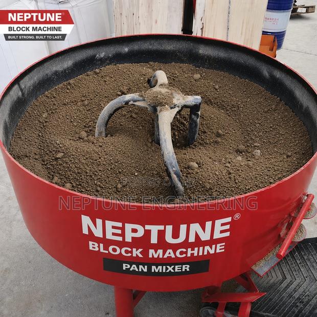 Heavy Duty Pan Mixer Machine