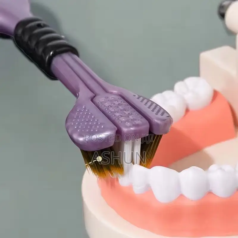 Three-Sided Soft Bristle Toothbrush Highly Efficient in Cleaning