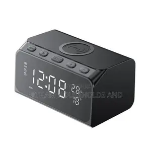 Havit W3041 15w 6in1 Wireless Charger Black Bluetooth Speaker