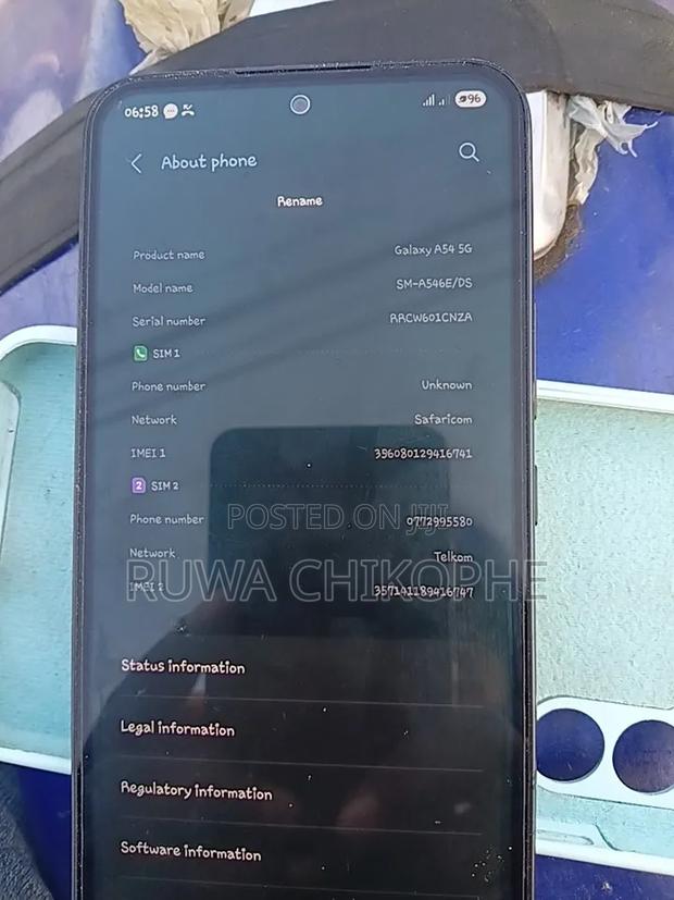 Samsung Galaxy A54 5G 256 GB Black - thumbnail 3