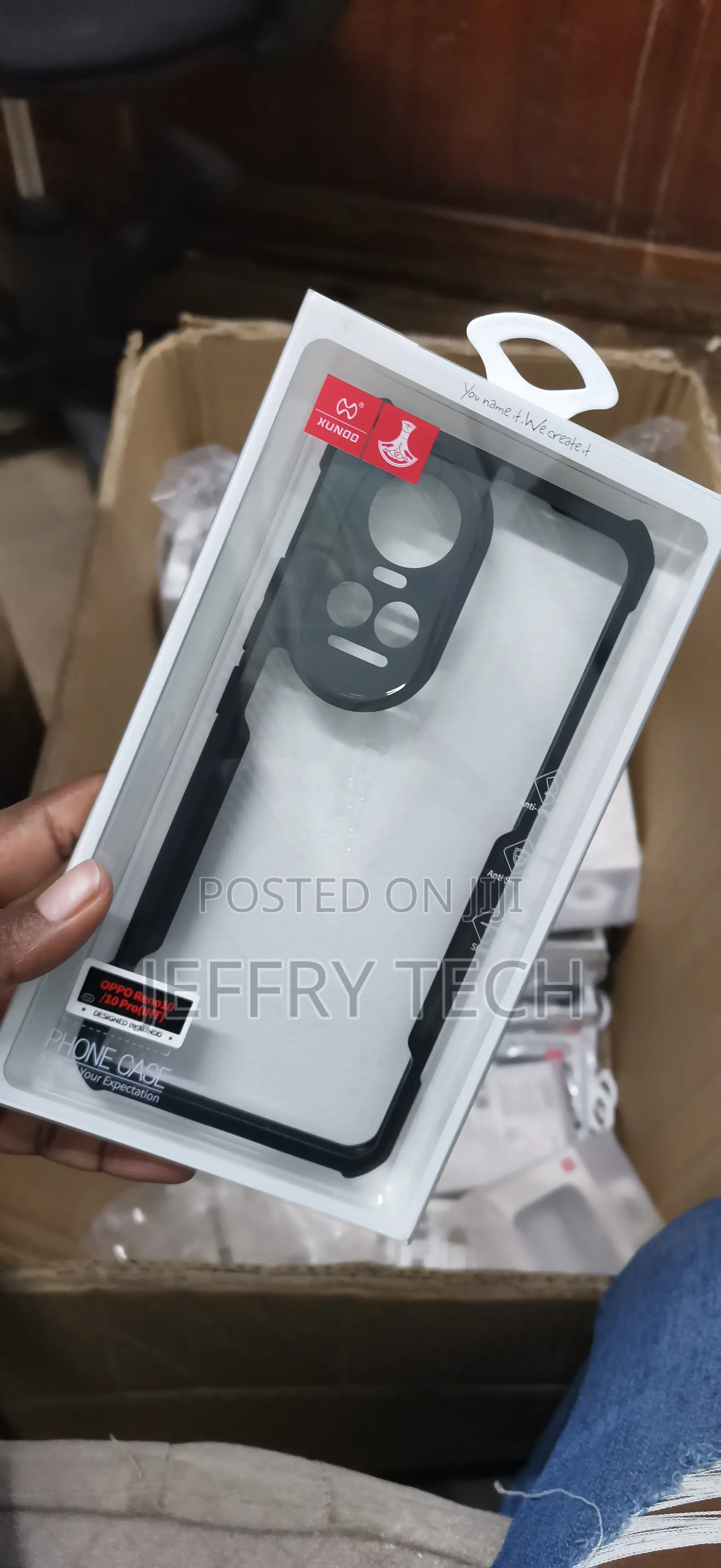 Oppo Reno 10 5g Transparent Silica Matte Shockproof Case With Bumper