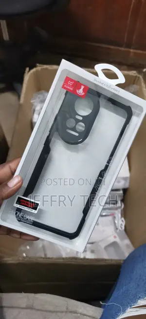 Oppo Reno 10 5g Transparent Silica Matte Shockproof Case With Bumper