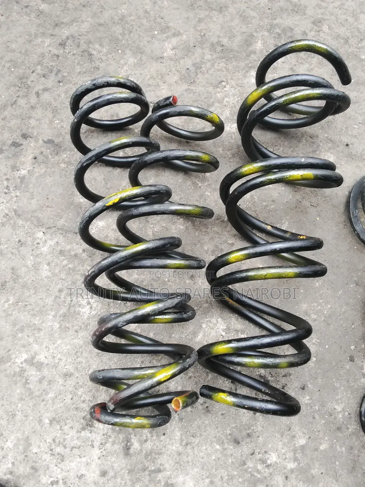 Original Daihatsu Mira Front and Rear Heavy Duty Coil Springs