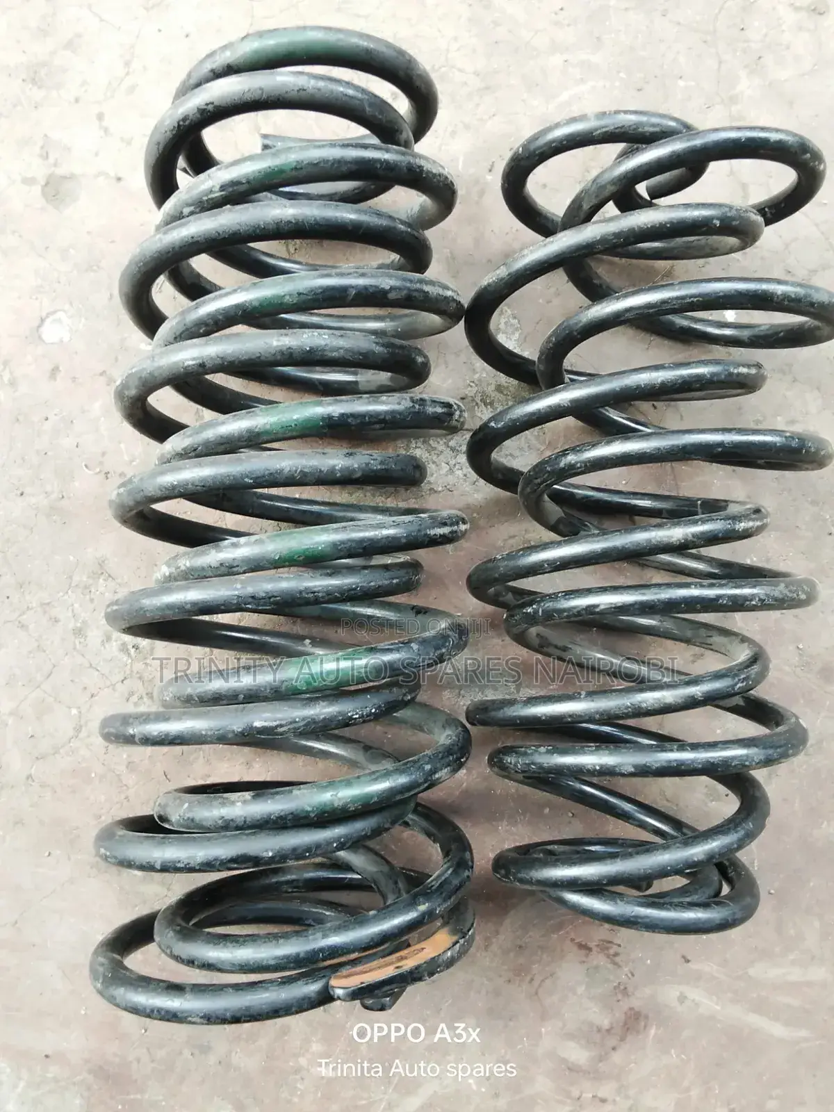 Original Ex Japan Mazda Axela Front and Rear Heavy Duty Coil Springs
