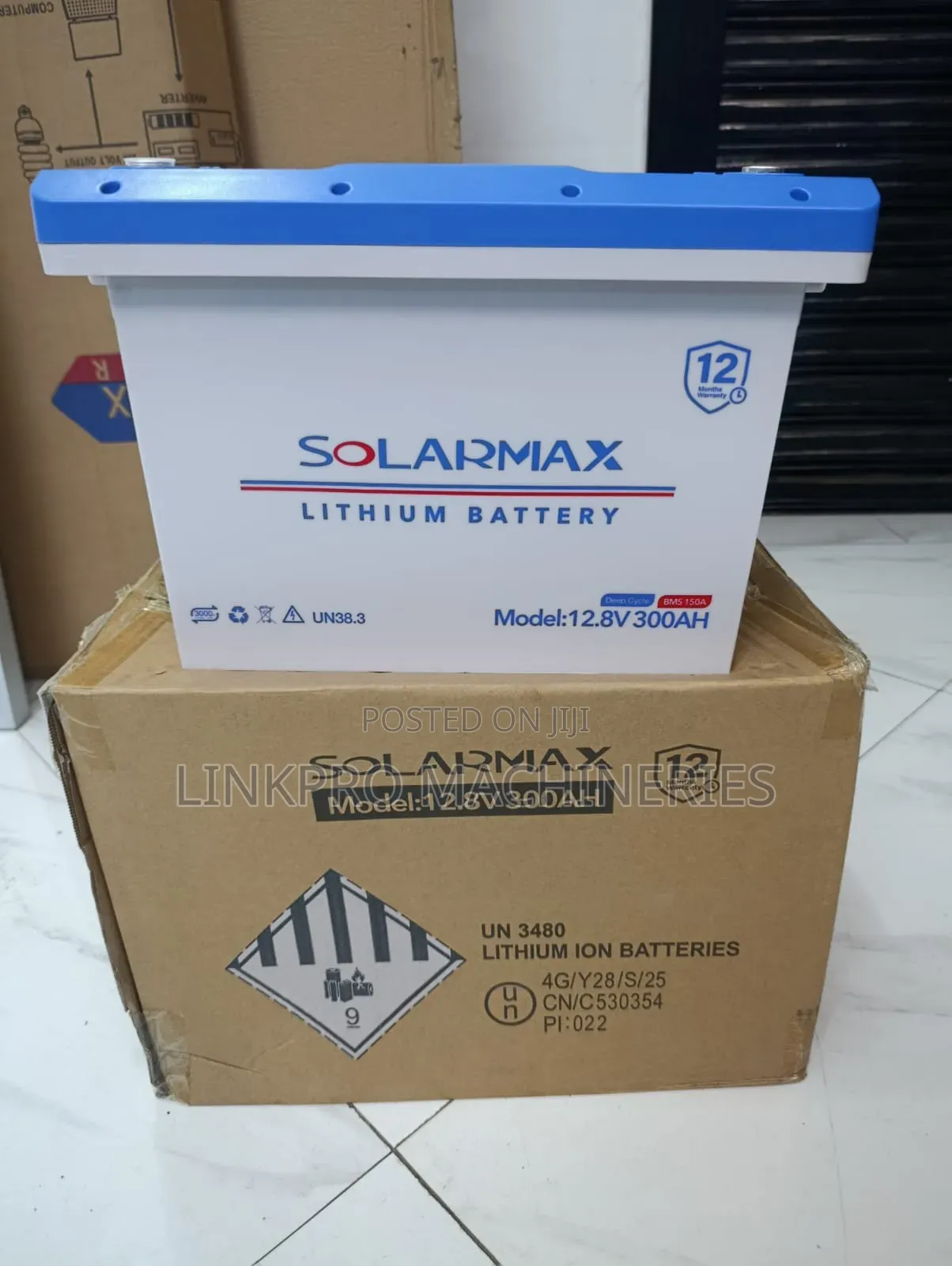 Solarmax Lithium Battery 300ah 12 Volts