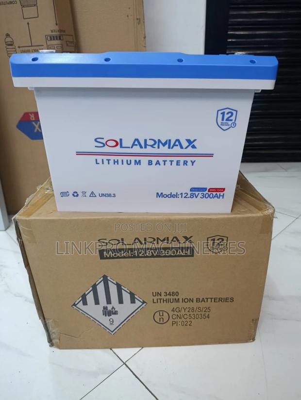 Solarmax Lithium Battery 300ah 12 Volts