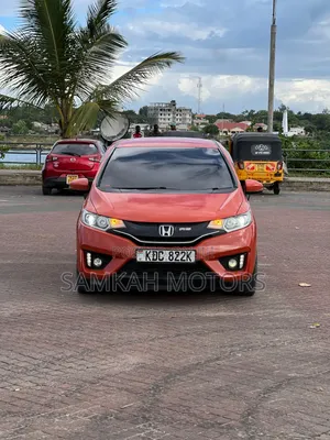 Honda Fit 2015 Orange