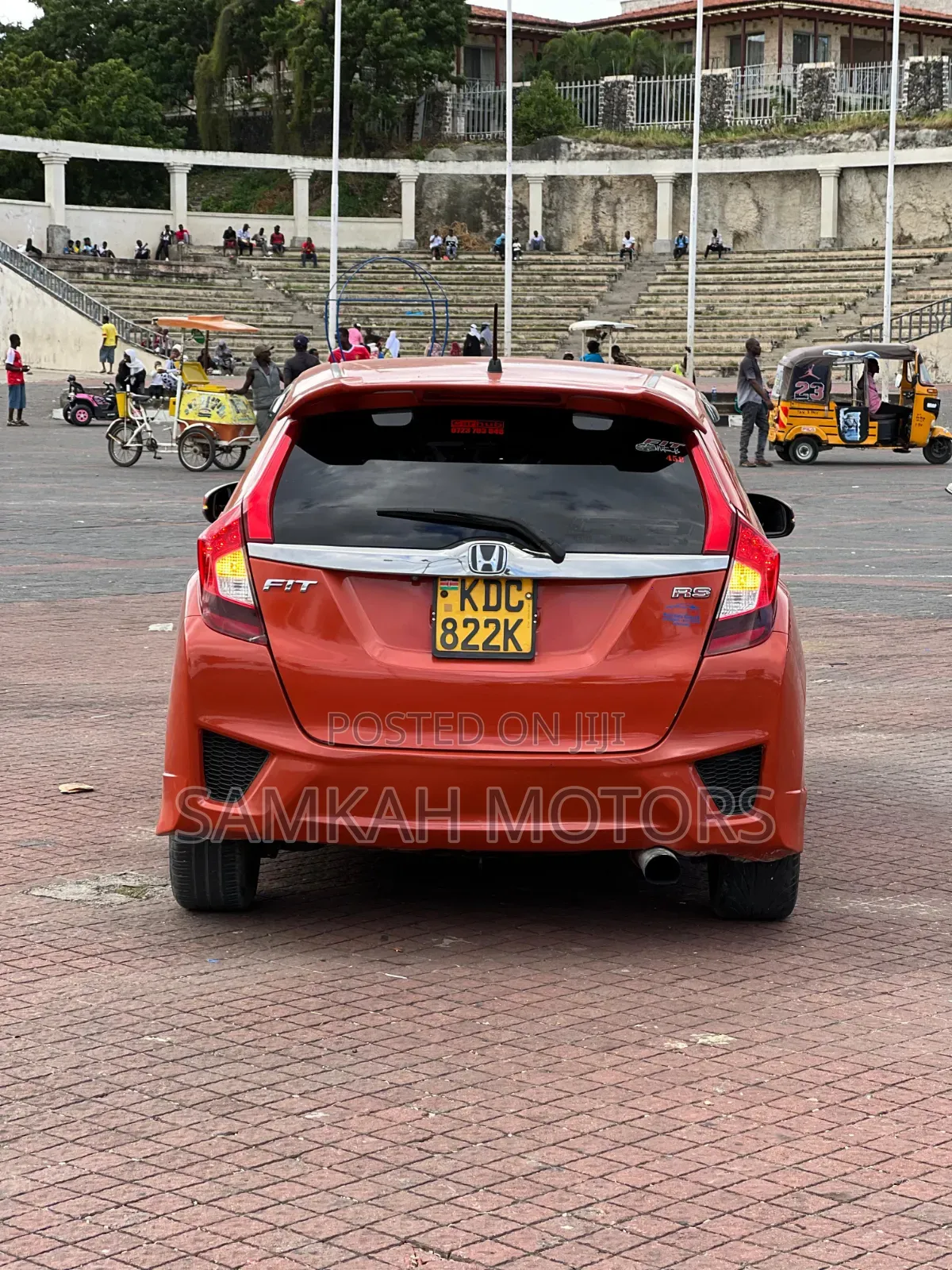 Honda Fit 2015 Orange