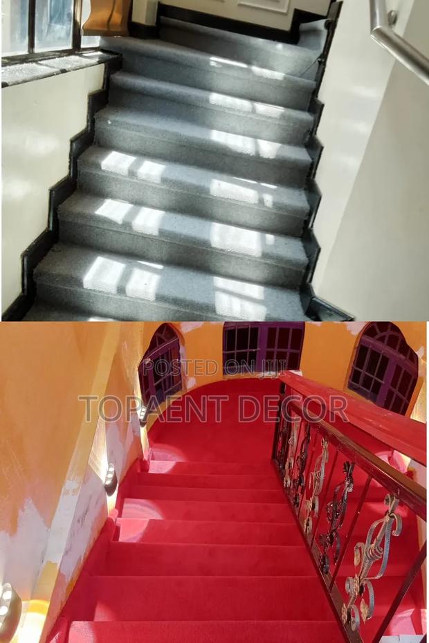 Soft Texture, Premium Feel , Office and Staircase Wall to Wall Carpets - main view