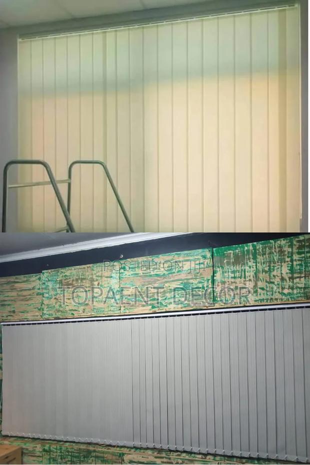Window Styling Done Right With Vertical Office Window Blinds - main view