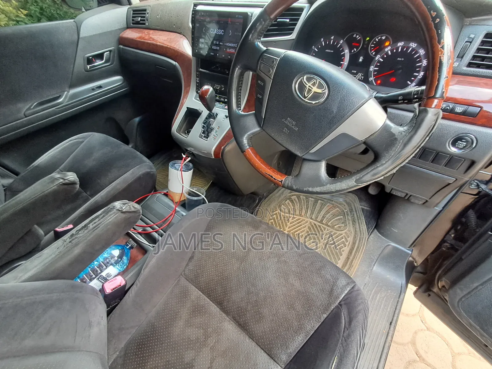 Toyota Alphard 2010 Black