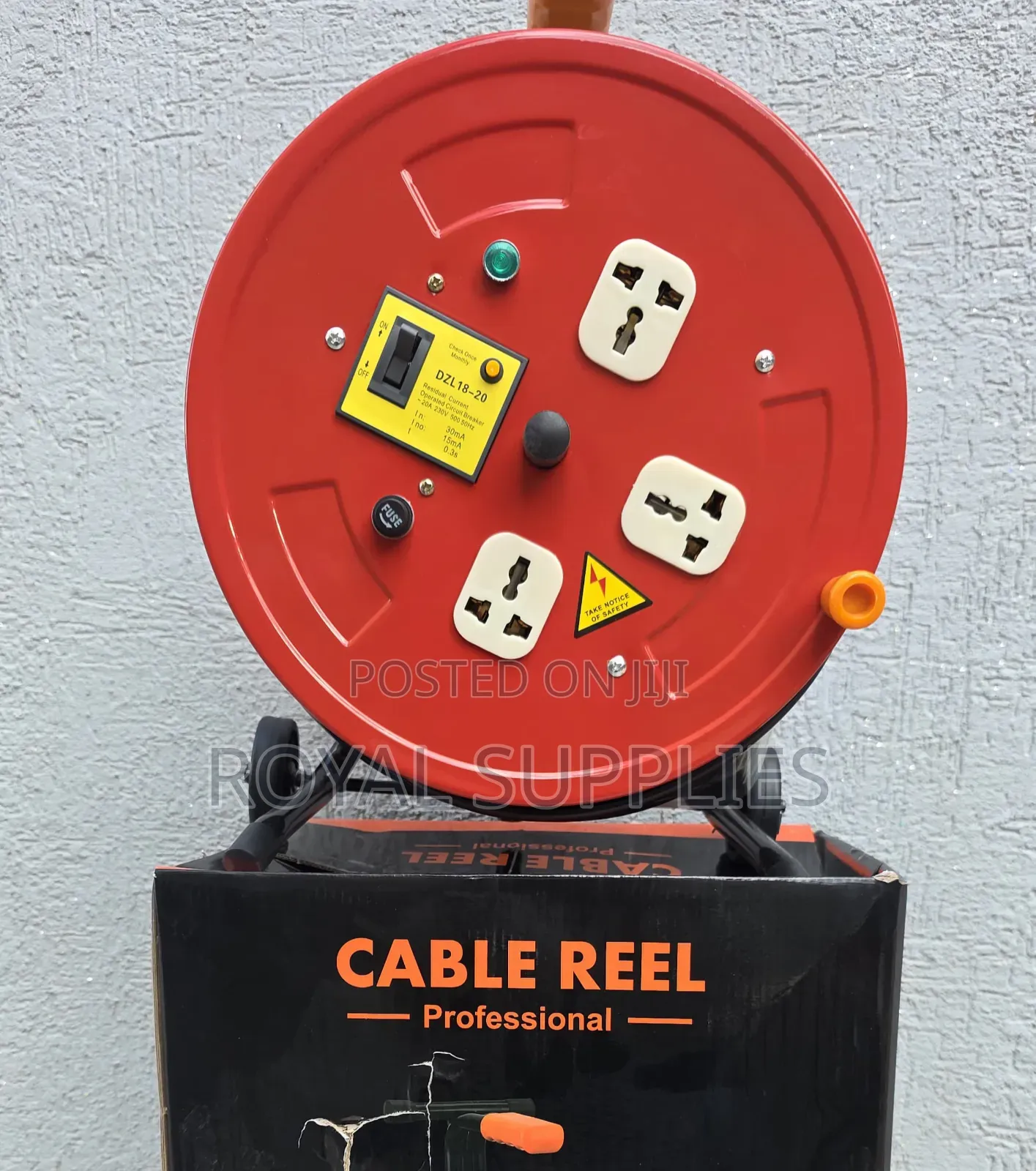 Professional High Quality 2.5mm Cable Reel 50m