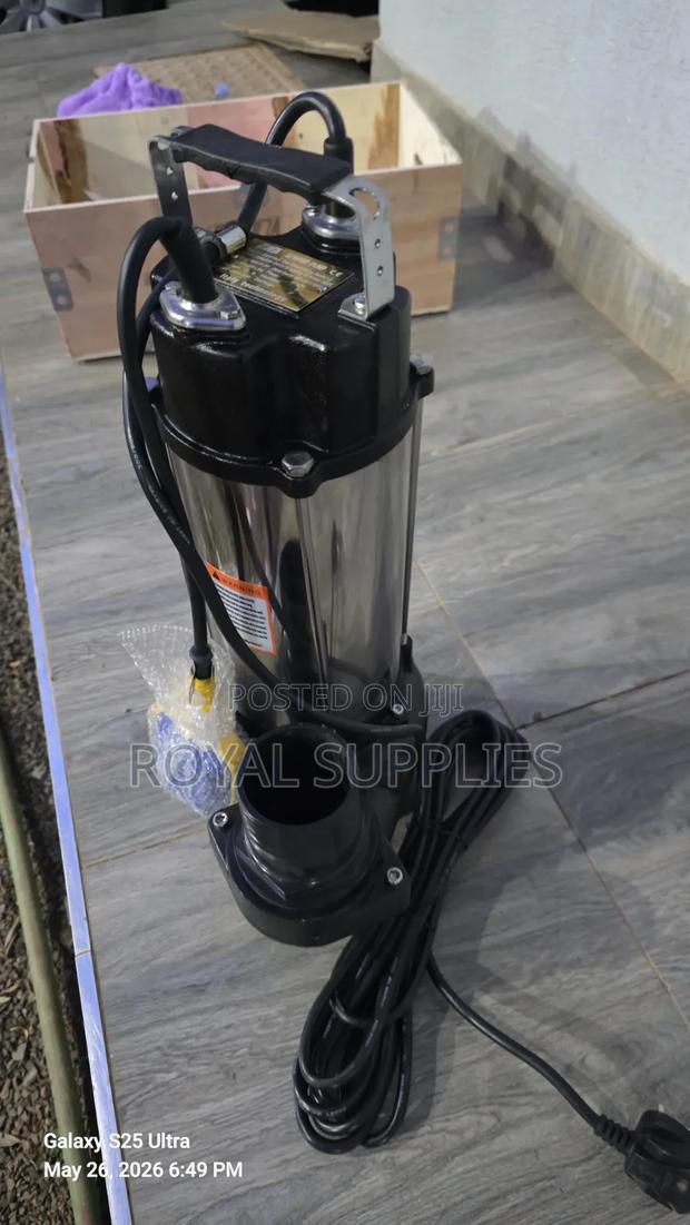 Kunda 3hp Sewage Pump - main view