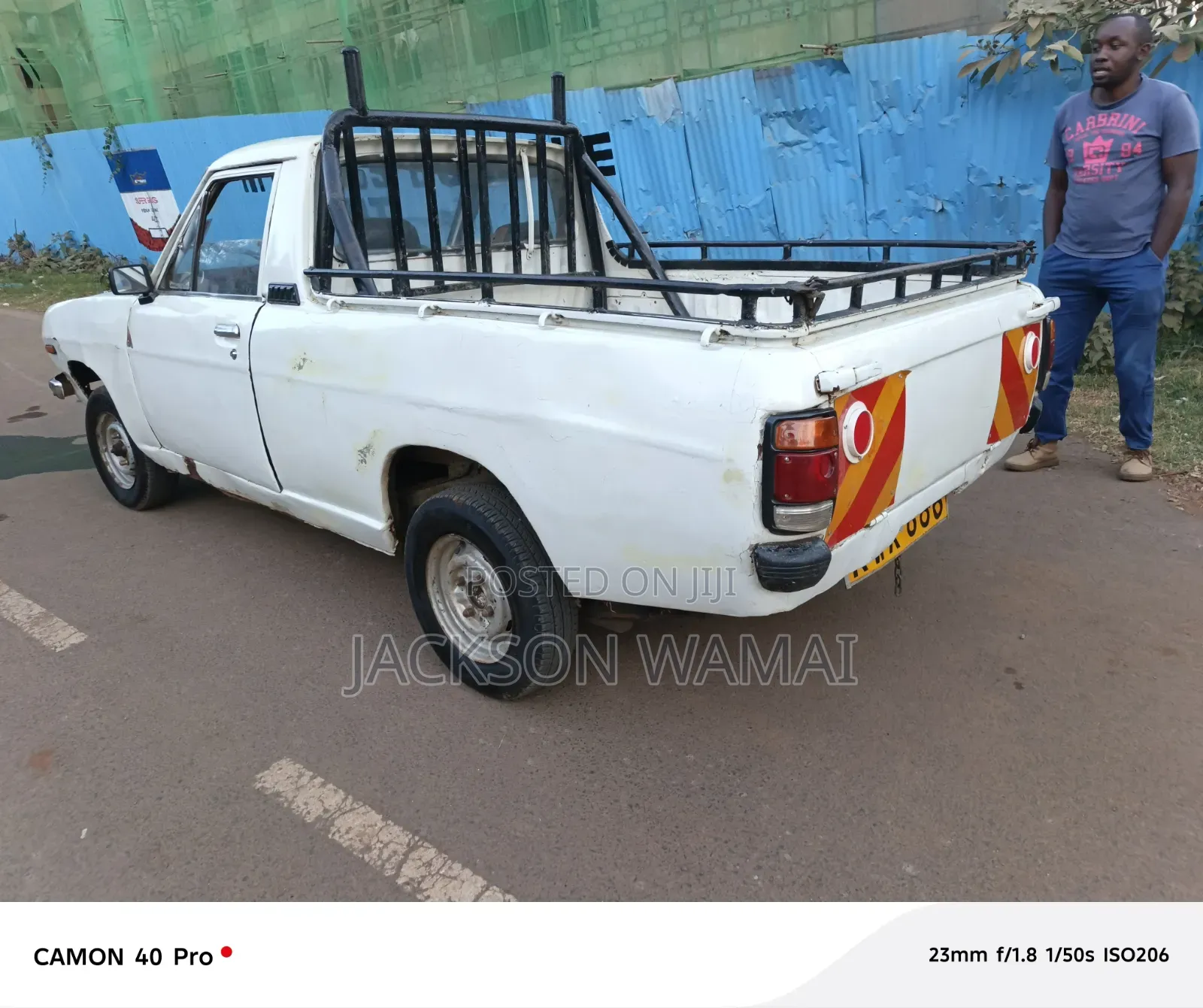 Datsun 1200 1973 White
