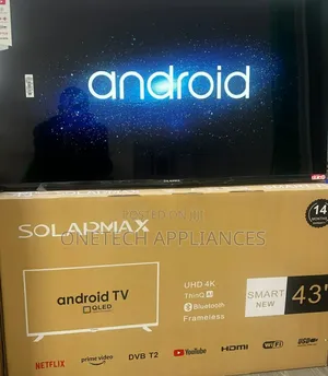 Solarmax 43′′ Qled Smart Tv Frameless