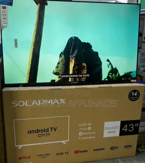 Solarmax 43′′ Qled Smart Tv Frameless
