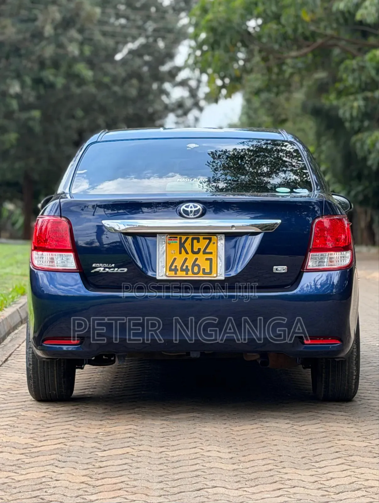 Toyota Axio 1.5 G 2WD 2013 Blue