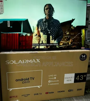 Solarmax 43" Frameless Full Hd Smart Android Tv - Bluetooth, Wifi