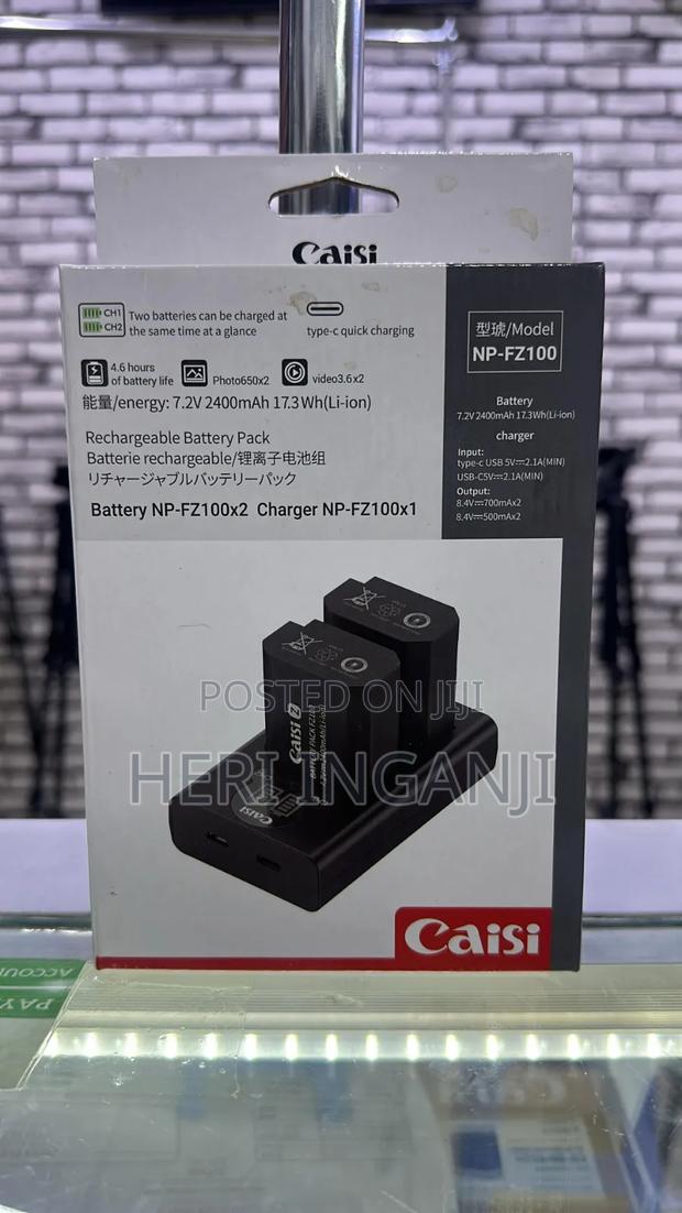 Caisi Fz100 Battery Kit Plus Charger