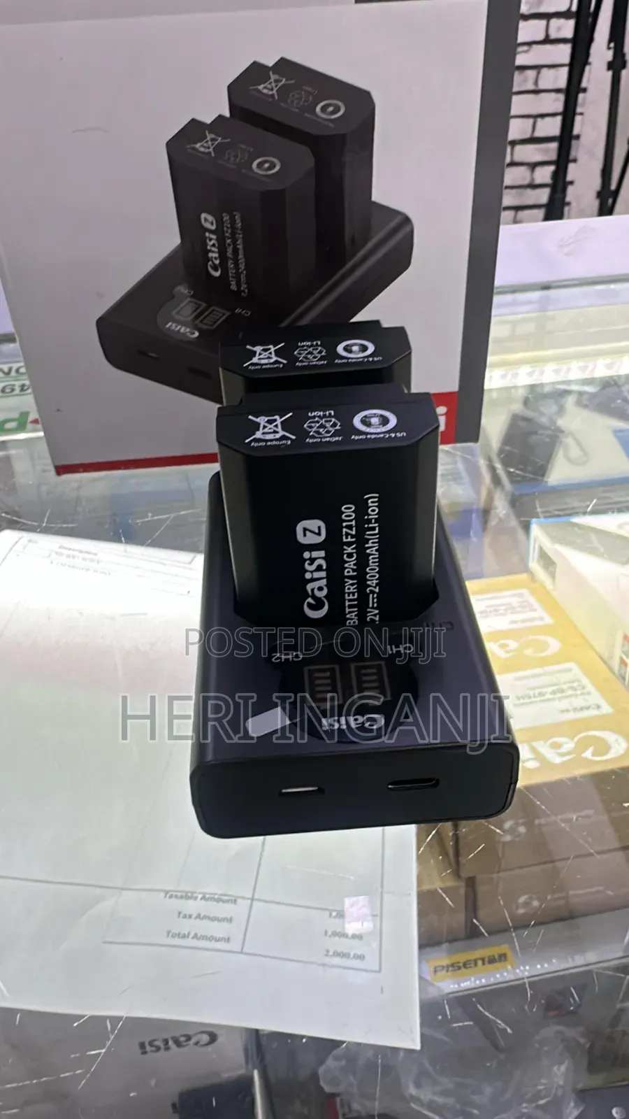 Caisi Fz100 Battery Kit Plus Charger