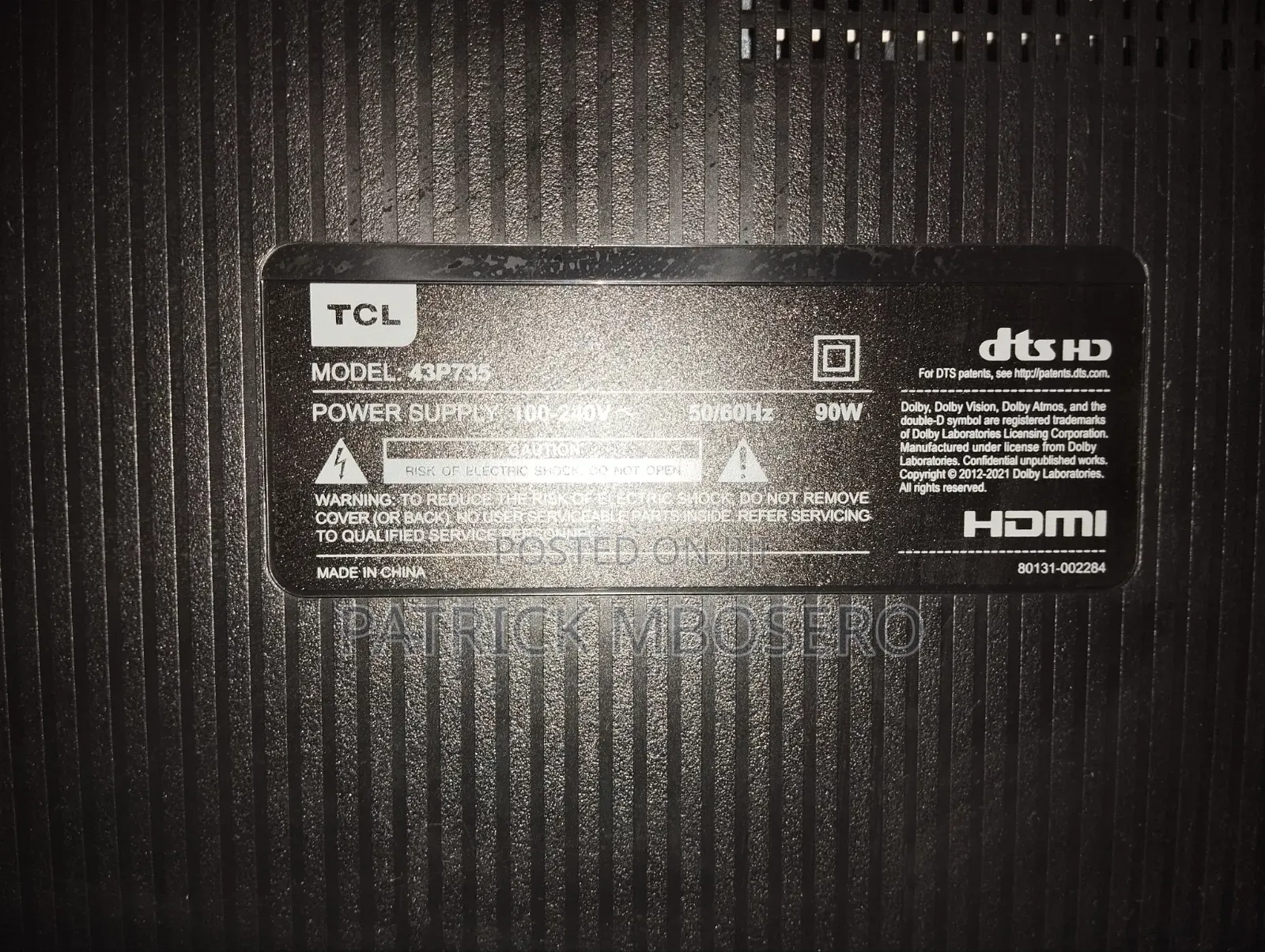 TCL 43 Inches