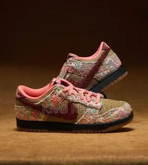 Nike Dunk Low Panda-Monium Green Curry Multi-Color Sneaker