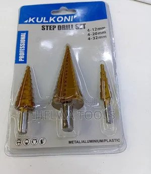 Step Drill Bits Set (3 Pcs)