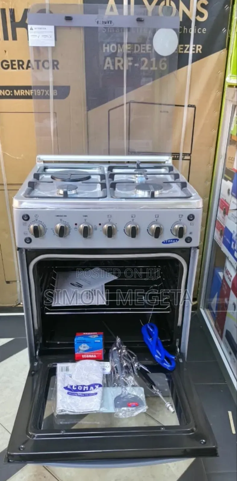 Ecomax 60 by 60 3+1 With Gas Sensor