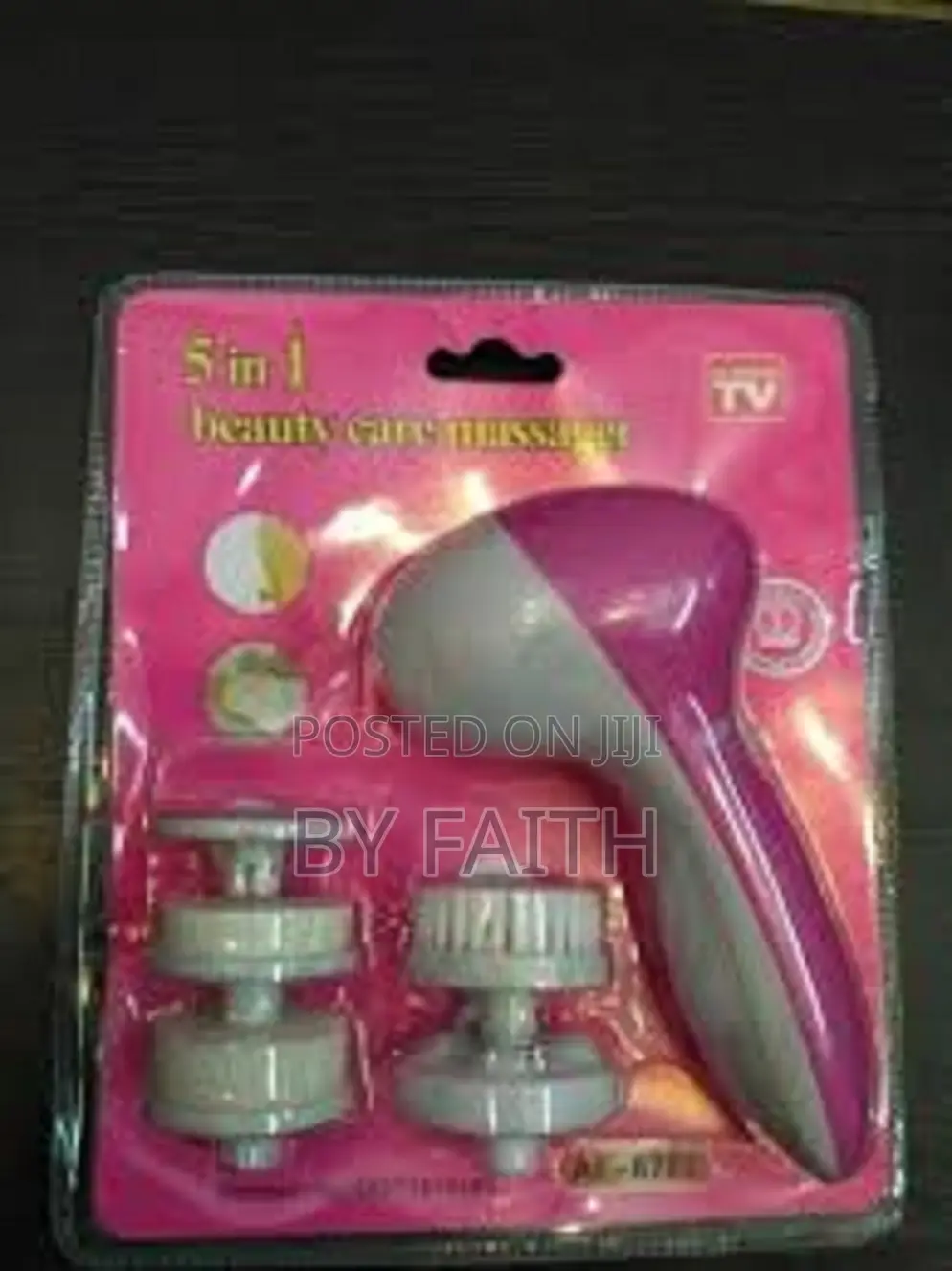 5-in-1 Multi-Function Facial Skin Care Massager Scrubber