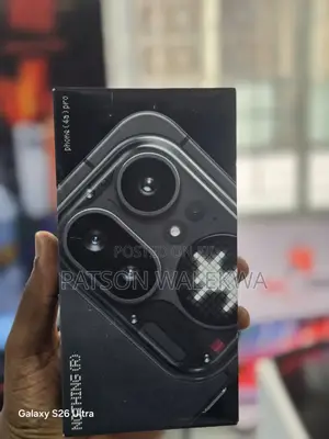 New Nothing Phone 4a Pro 256 GB Black