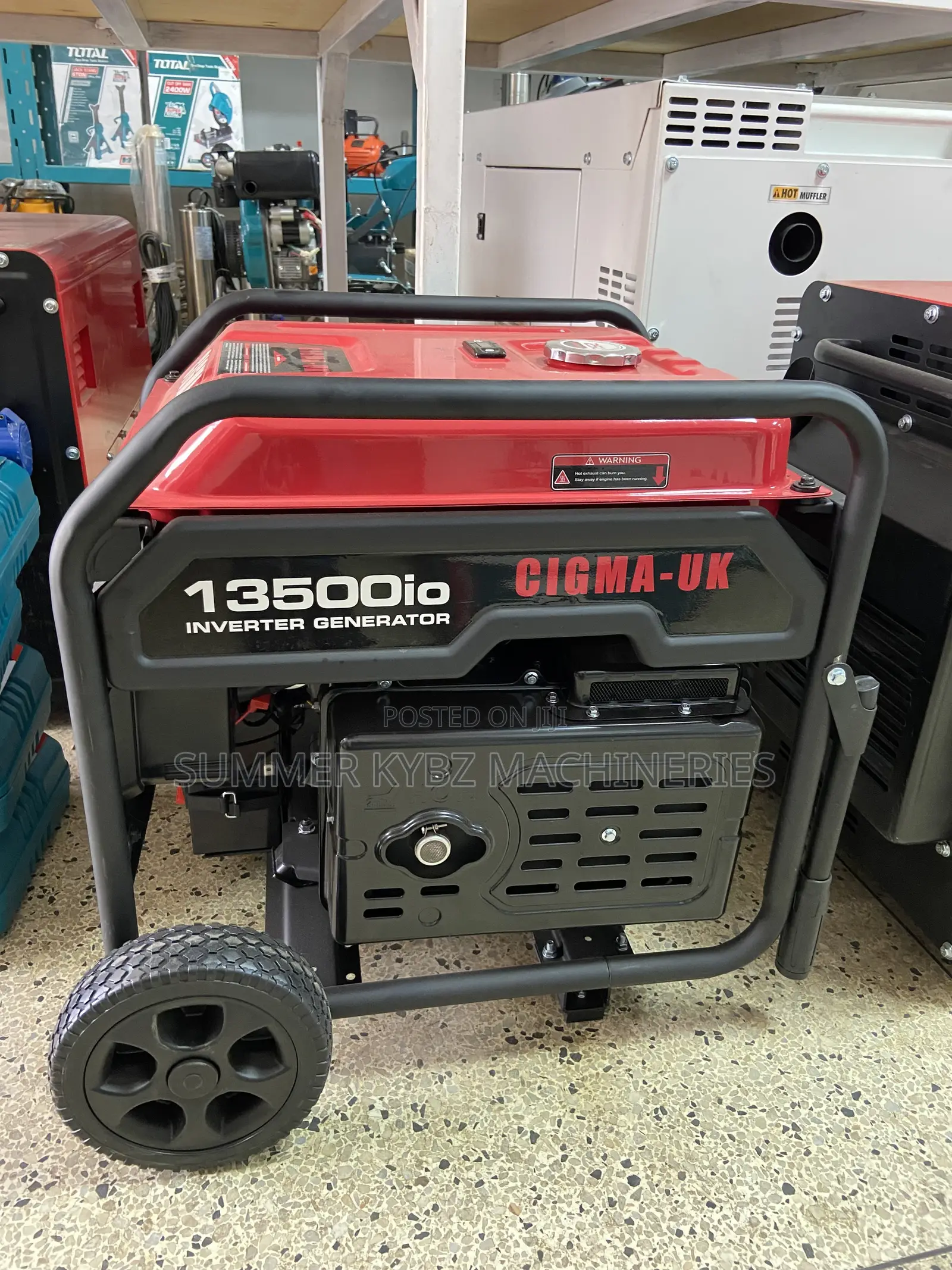 Cigma-Uk 13500io Inverter Generator 11kva