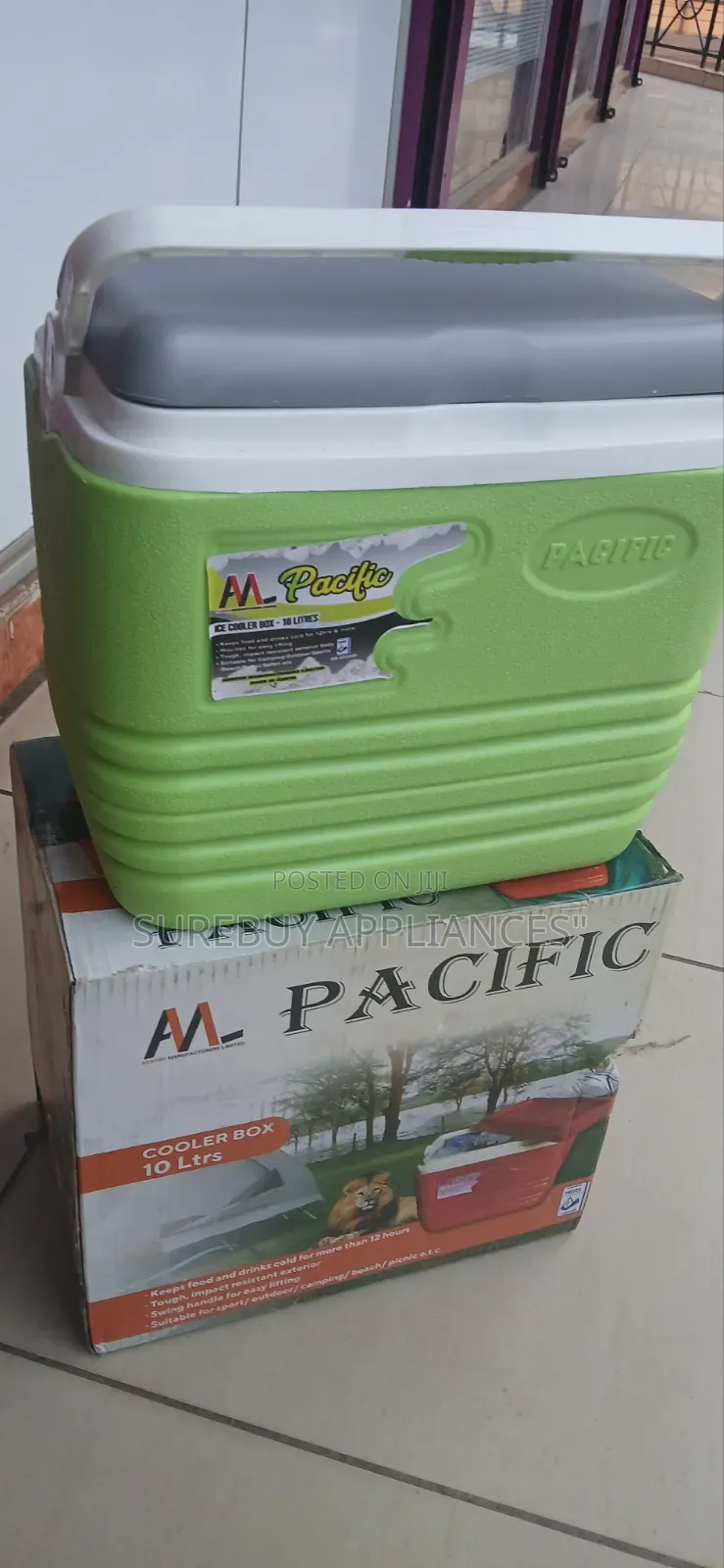 Pacific 10l Portable Cooler Box – Insulated Box