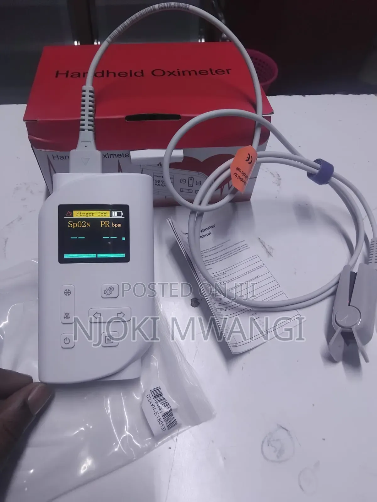 Hand Held Pulse Oximeter (1 Probe )