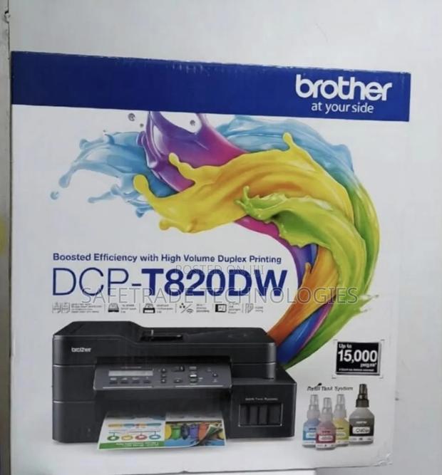 Genuine Brother DCP-T820dw Printer 3 in 1 Inktank