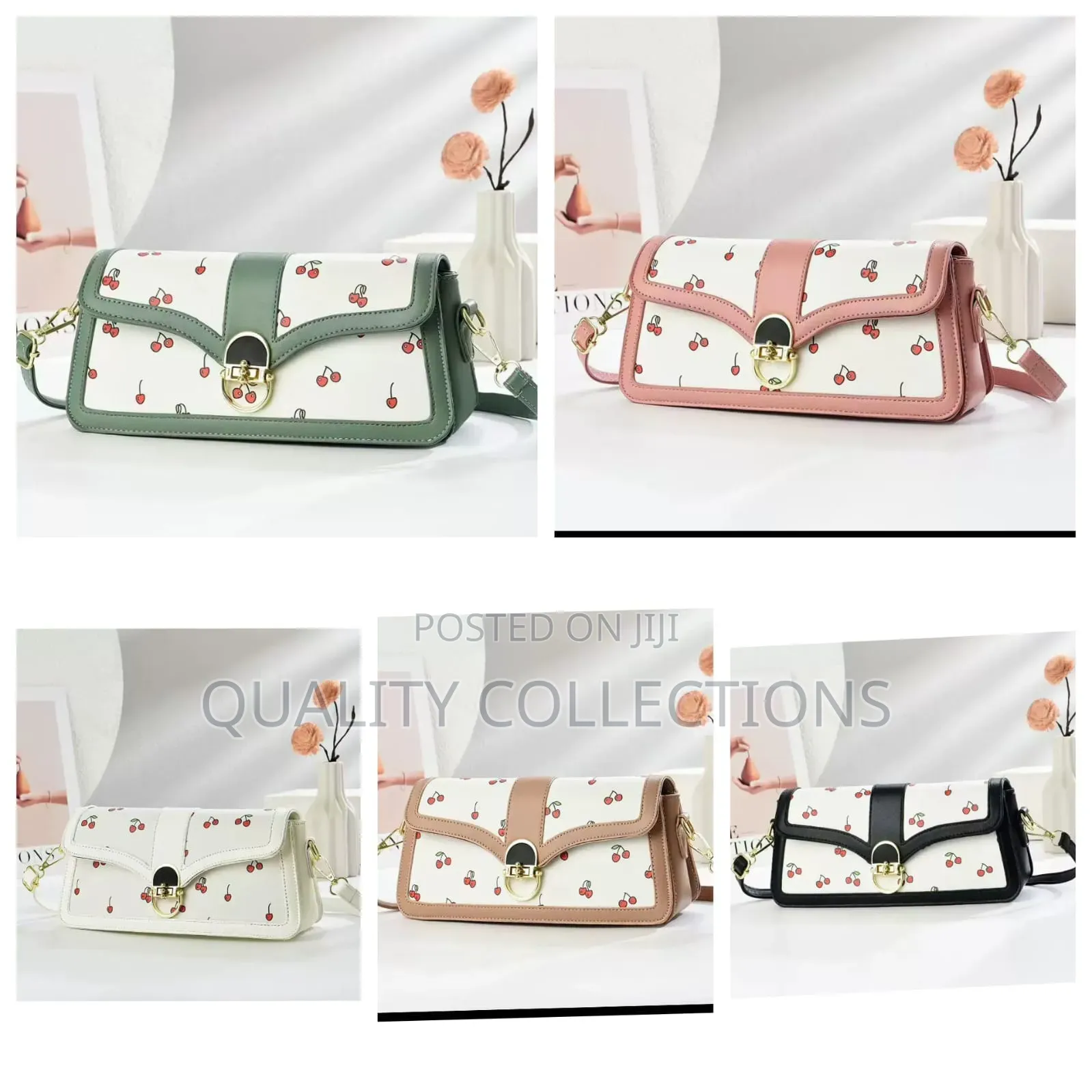Ladies Cherry Sling Bag