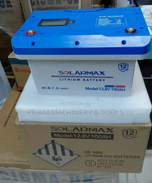 Solarmax 12.8v 100ah Lithium Battery Lifepo4
