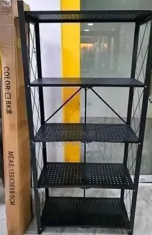 5 Tier Foldable Kitchen Rack