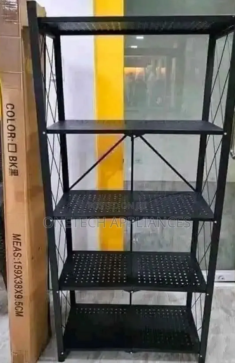 5 Tier Foldable Kitchen Rack