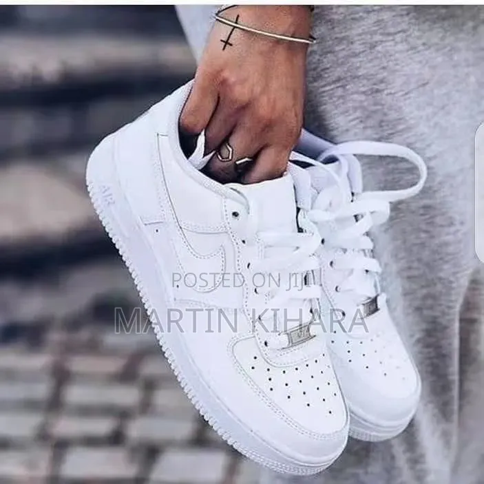 Nike Airforce 1 Plain Sneakers (Size 36-45)