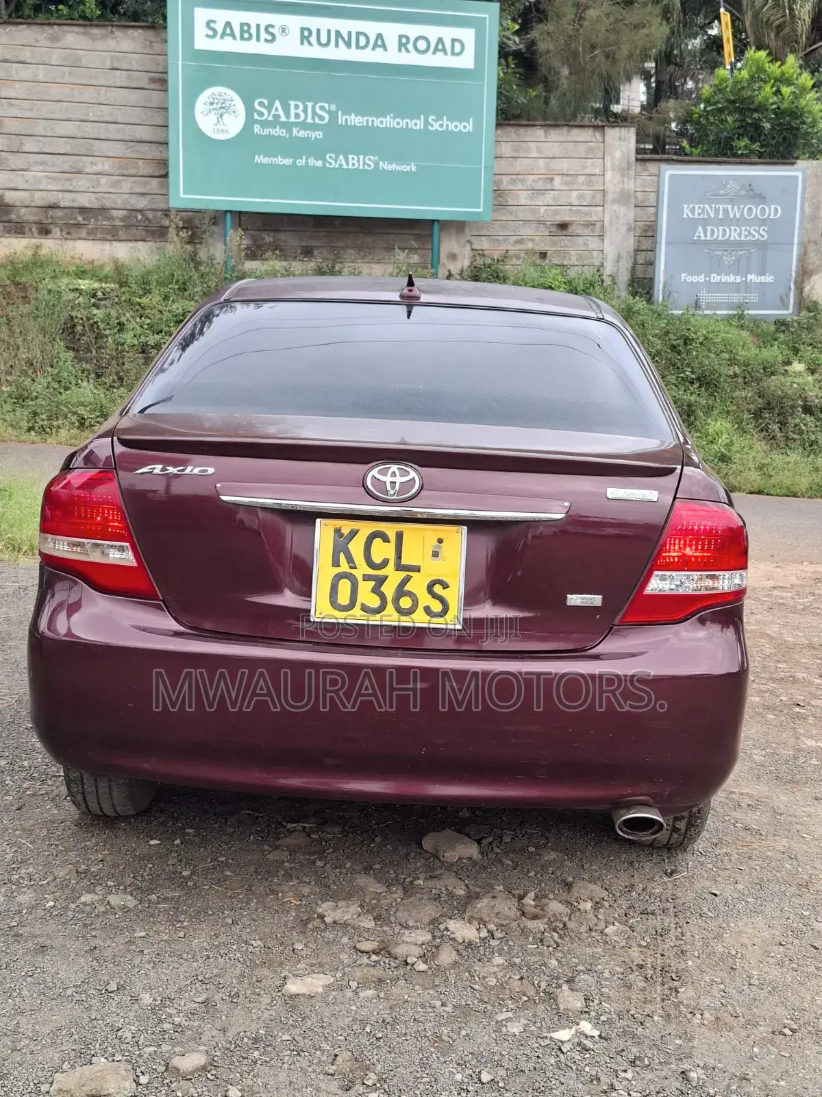 Toyota Axio 1.8 Luxel 2WD 2010 Maroon