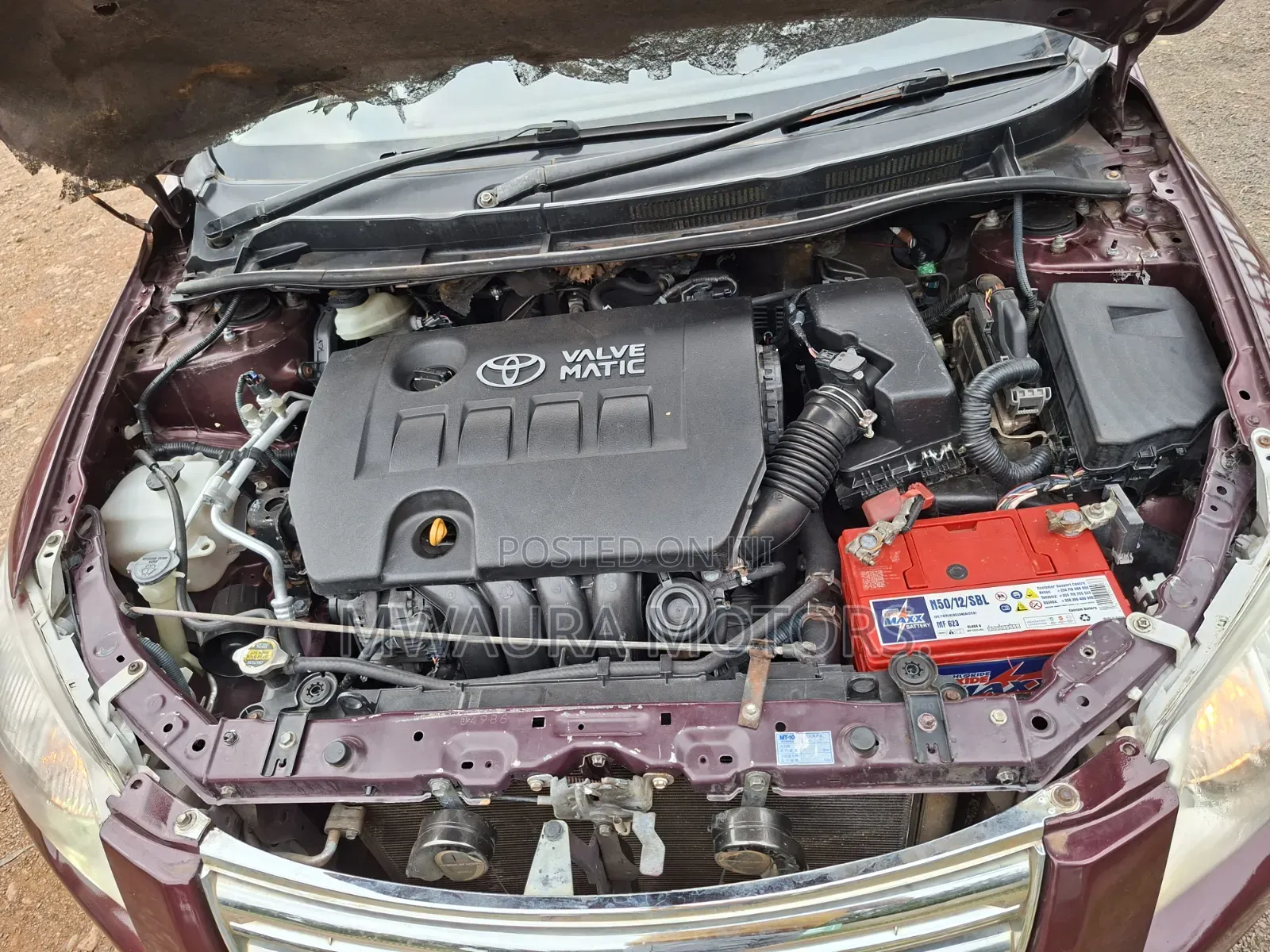 Toyota Axio 1.8 Luxel 2WD 2010 Maroon