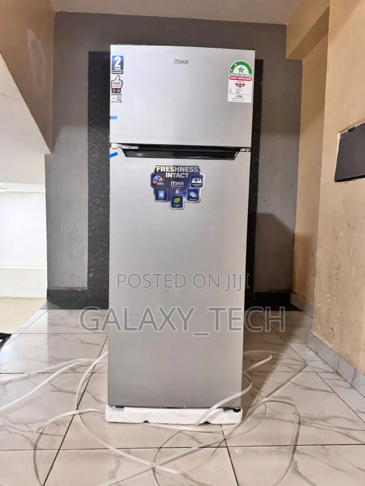 Mika 211 Litres Double Door Fridge (Direct Cool)