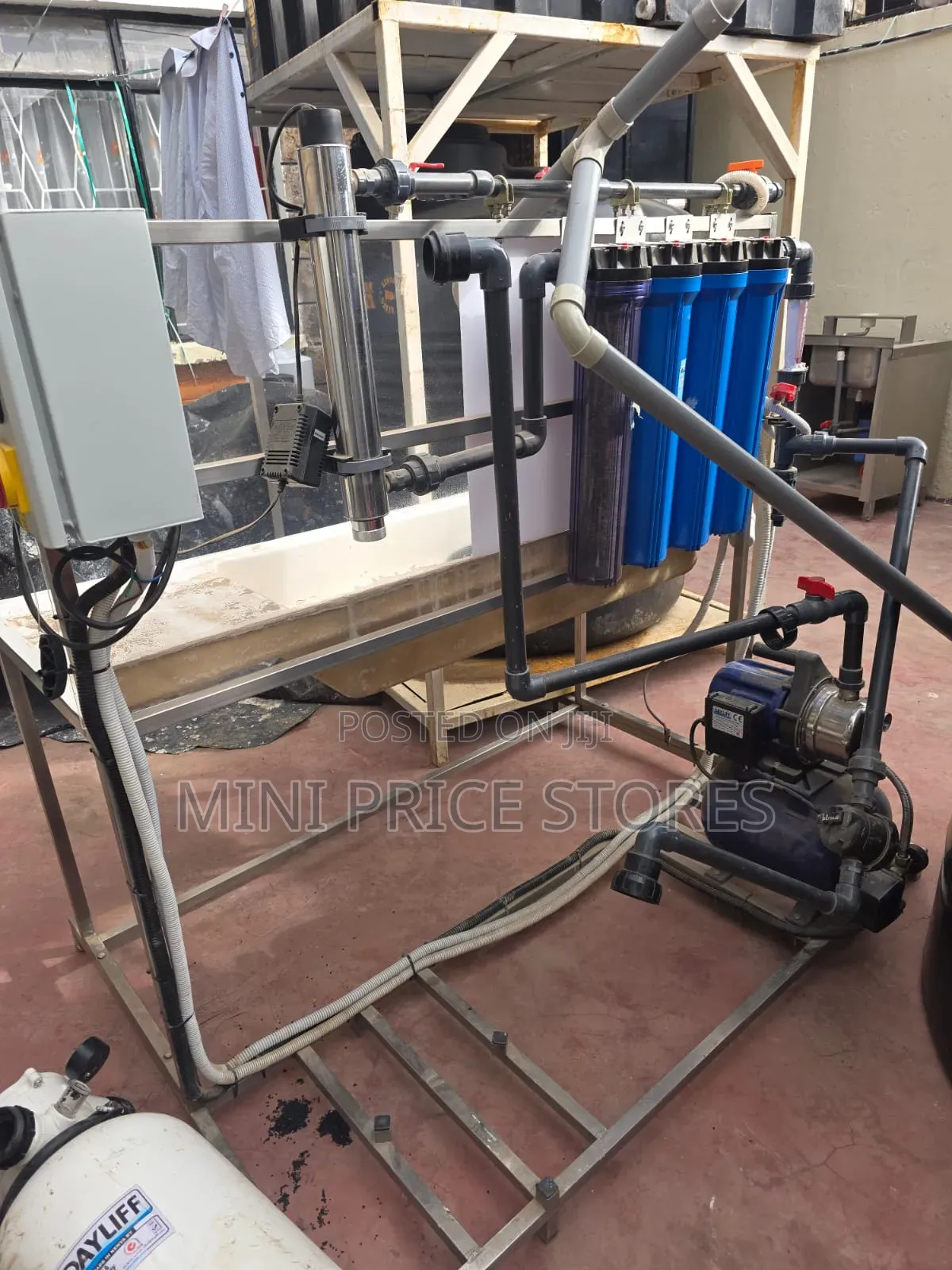 Water Purification Machine For Bottling Refill Station