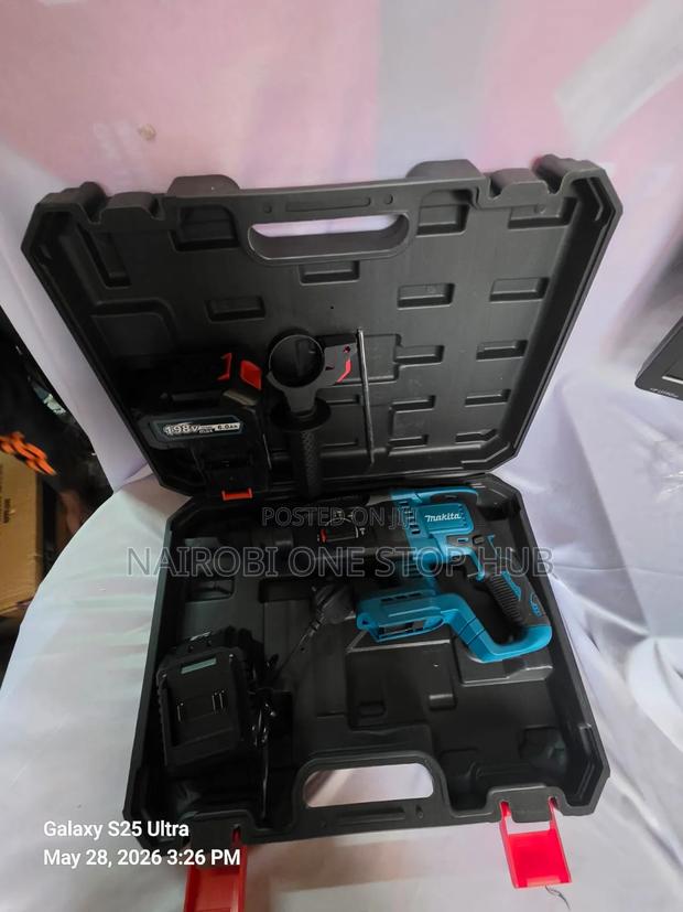 198v Cordless Powerful Rotary Hammer - thumbnail 2