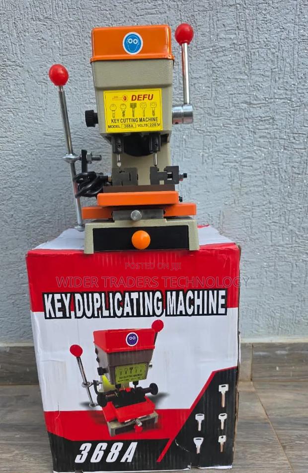 Defu Key Cutting Machine 
Defu368 - main view