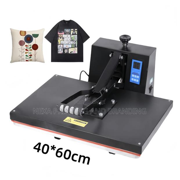 A2 Size 40x60cm Flatbed Heat Press Transfer Machine