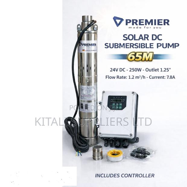 Premier Solar Dc Submersible Pump 65meters