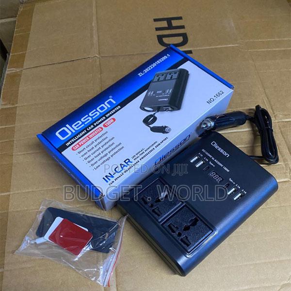 Portable Olesson Multi-Function Car Inverter 150w – Smart Charging Ada
